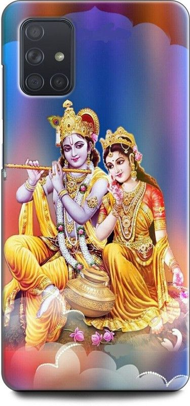 Afterglow Back Cover for SAMSUNG Galaxy A51 RADHA KRISHNA, RADHA AND KRISHNA, KRISHNA, RADHA, GOD  (Multicolor, Shock Proof, Pack of: 1)
