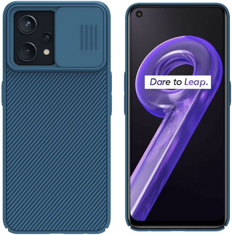 Niillkin Back Cover for Realme 9 Pro+ 5G, Realme 9 Pro Plus 5G  (Blue, Hard Case)