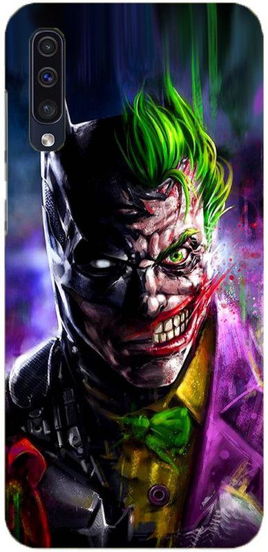 NDCOM Back Cover for Samsung Galaxy A50s Batman And Joker Printed  (Multicolor, Hard Case, Pack of: 1)