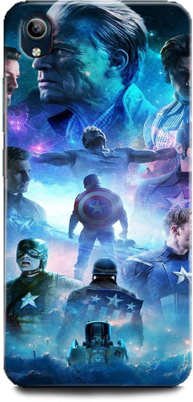 Afterglow Back Cover for Vivo Y91i CAPTAIN AMERICA, AVENGERS, MARVEL, COMICS, SHEILD, SUPERHERO  (Multicolor, Shock Proof, Pack of: 1)