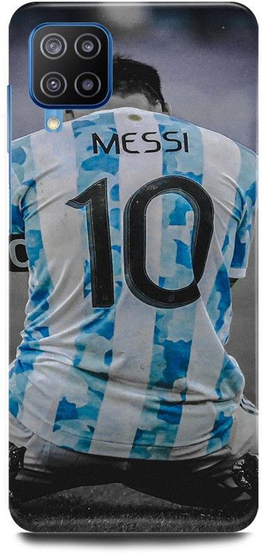 FRONK Back Cover for Samsung Galaxy M32, LIONEL, MESSI, ARGENTINA, CUP, 10, MESSI  (Blue, Hard Case, Pack of: 1)