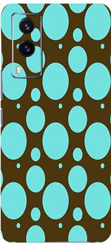 Mclaxa Circles Shapes Mobile Back Skin, Circles Shapes, Vivo V21e Mobile Skin  (Circles Shapes Skin With Super Matte Finish)