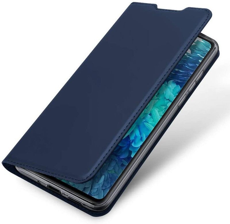 SmartPoint Flip Cover for Infinix Note 7 X690  (Blue, Shock Proof, Pack of: 1)
