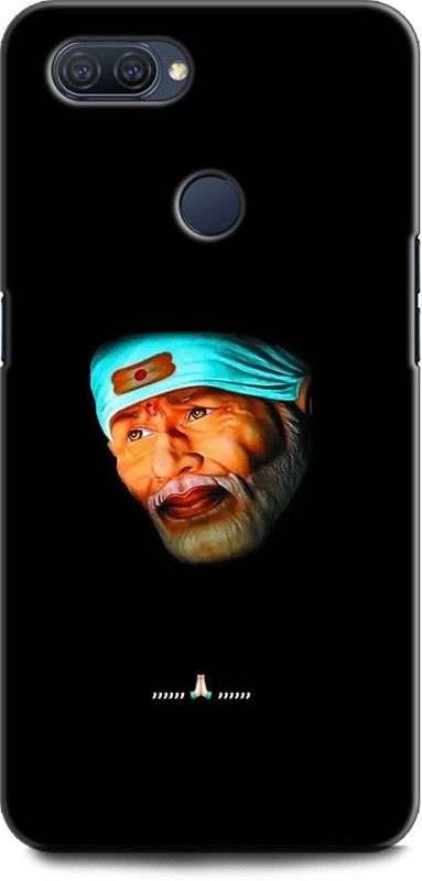 INDICRAFT Back Cover for OPPO A5, CPH1809 OM SAI BABA, OM SAI, OM SAI RAM, SAIBABA, GOD  (Multicolor, Shock Proof, Pack of: 1)