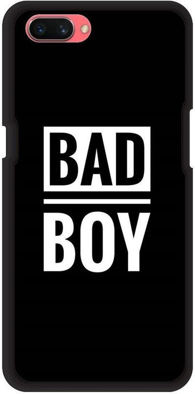 URCHIN Back Cover for Realme 1 Bad Boy, Black and white, attitude, Cool, Style  (Multicolor, Shock Proof, Pack of: 1)