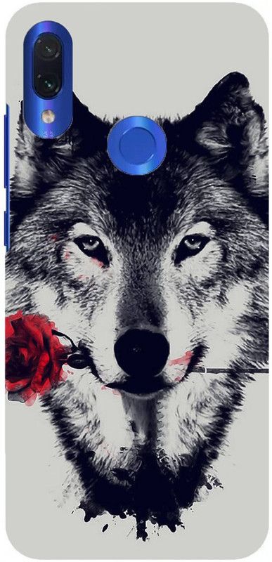 NDCOM Back Cover for Xiaomi Redmi Y3 Rose With Animal Printed  (Multicolor, Hard Case, Pack of: 1)