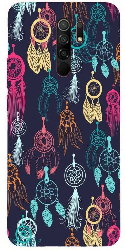 PrintCorner Back Cover for Mi Redmi 9 Prime  (Multicolor, Grip Case, Silicon)
