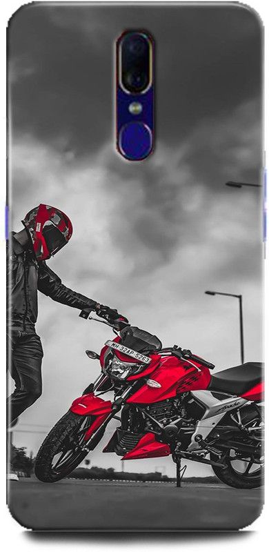 Afterglow Back Cover for Oppo F11 THUNDER,APACHE, RTR BIKE, BIKER  (Multicolor, Shock Proof, Pack of: 1)