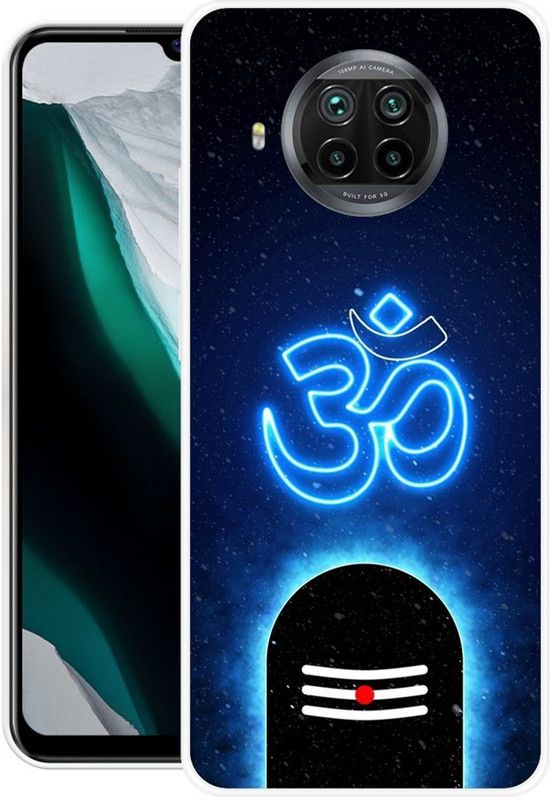 DESILOVE Back Cover for Mi 10i  (Black, Blue, Grip Case, Silicon, Pack of: 1)