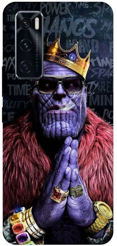 URCHIN Back Cover for Vivo V20SE Thanos, Avengers, end game, villain, super villain, marval, Thanos  (Multicolor, Shock Proof, Pack of: 1)