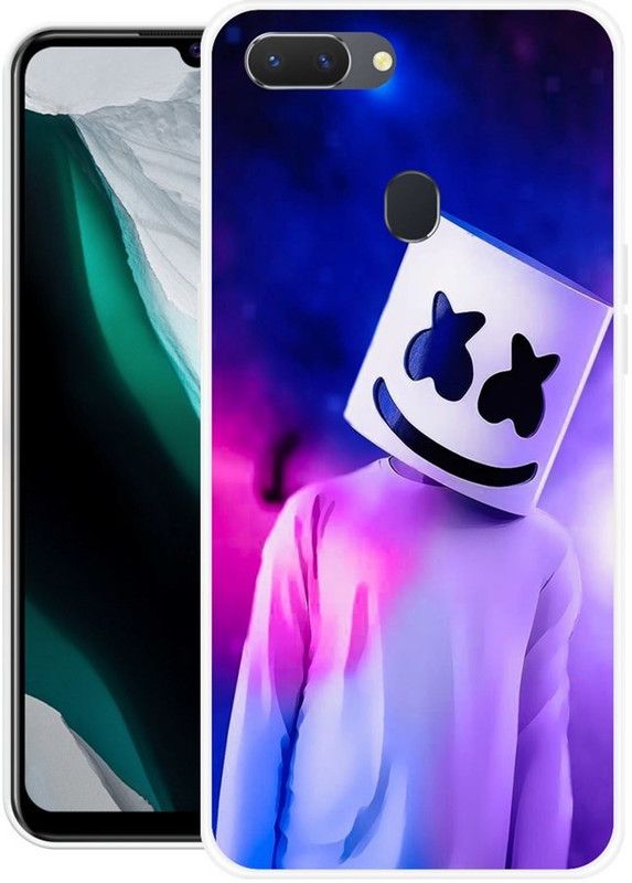 Looy Back Cover for Realme 2  (Blue, Flexible, Silicon, Pack of: 1)