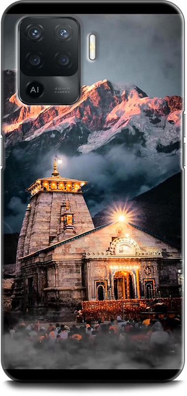 INDICRAFT Back Cover for OPPO F19 Pro, CPH2285 KEDARNATH, SHIVJI, LORD SHIVA, MAHADEV, BHOLENATH, GOD  (Multicolor, Dual Protection, Pack of: 1)