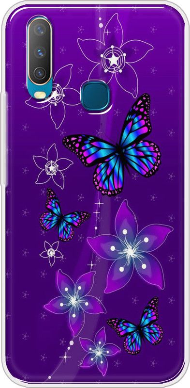 Cooldone Back Cover for Vivo Y15  (Purple, Dual Protection, Silicon, Pack of: 1)