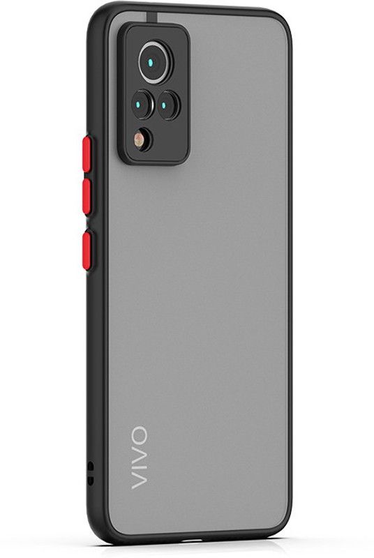 Obstinate Back Cover for Vivo Y31 (2020), CAMERA PROTECTION CASE, SMOKE CASE  (Black, Hard Case, Pack of: 1)