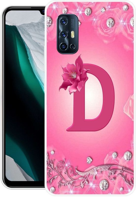 PINKZAP Back Cover for Vivo V17  (Pink, Grip Case, Silicon, Pack of: 1)