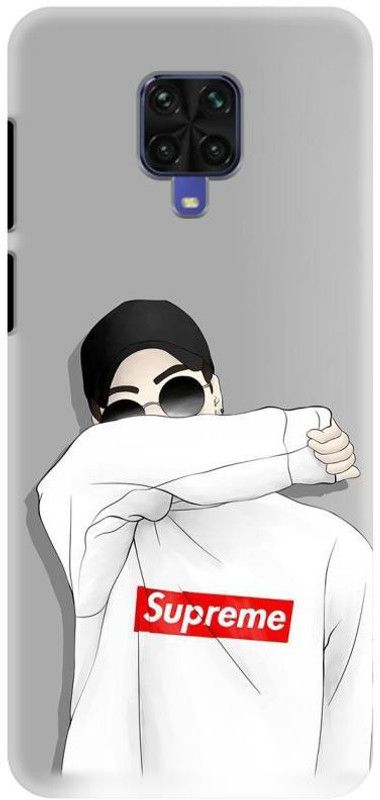 NDCOM Back Cover for Redmi Note 9 Pro Max  (Multicolor, Hard Case)