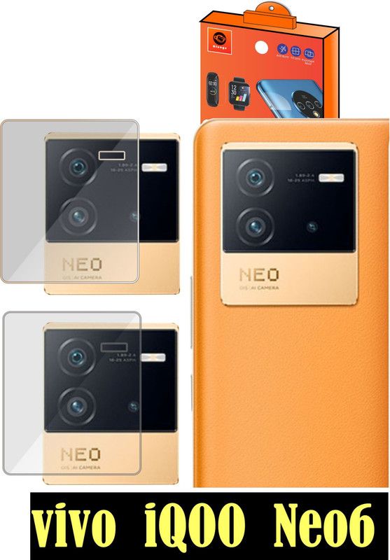 Olonga Back Camera Lens Glass Protector for vivo iQOO Neo6  (Pack of: 2)