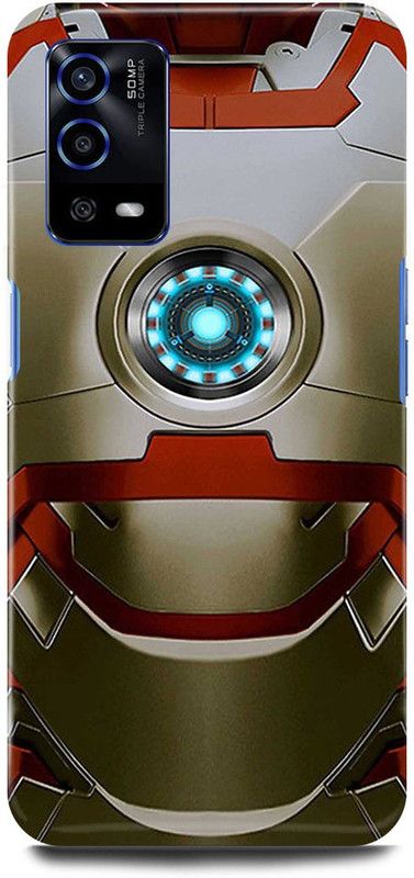 FUGGA Back Cover for OPPO A53s 5G, I, LOVE, 3000, IRON, MAN, SUPER, HERO, AVENGER  (Red, Hard Case, Pack of: 1)