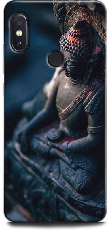INTELLIZE Back Cover for Mi Redmi Note 5 Pro/ MZB6084IN budha,Printed  (Multicolor, Shock Proof, Pack of: 1)