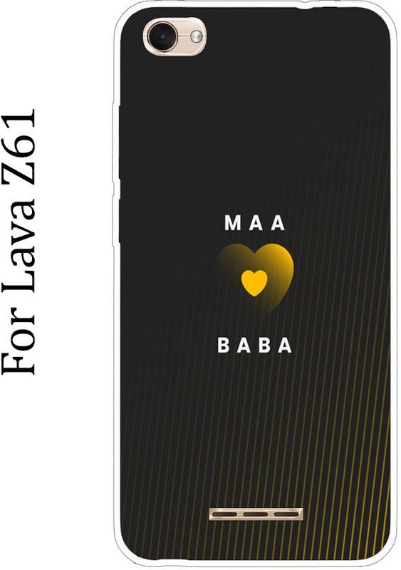 Gabroo Back Cover for Lava Z61  (Multicolor, Grip Case, Silicon, Pack of: 1)