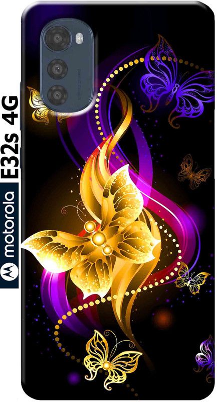 Rockerspot Back Cover for Motorola E32s 4G, Moto E32s 2589  (Multicolor, Flexible, Silicon, Pack of: 1)
