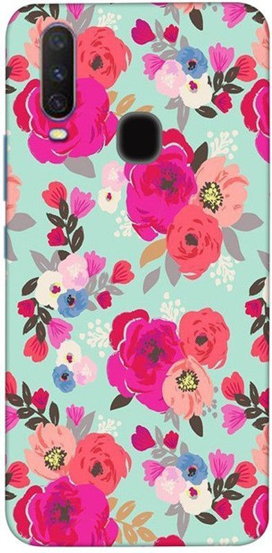 Yuphoria Back Cover for Vivo Y17  (Multicolor, Grip Case, Silicon, Pack of: 1)