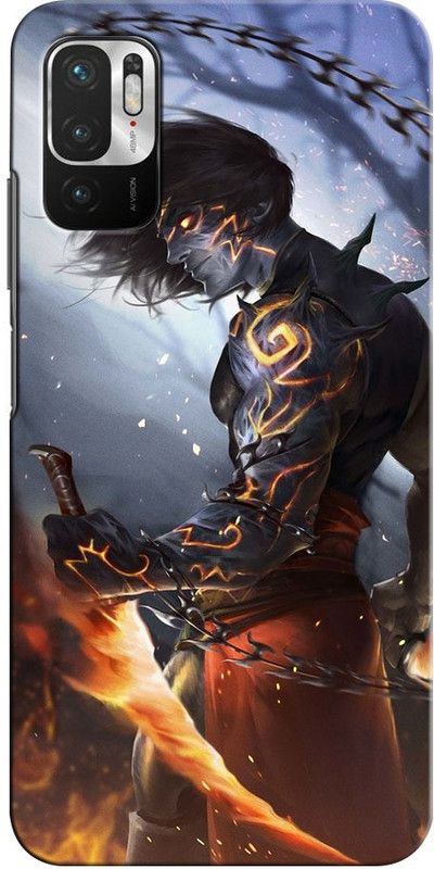 ORBIQE Back Cover for REDMI Note 10T M2103K19I PRINCE OF PERSIA, GAME, PRINCE, PRINCE OF PERSIA CHARACTER, KATANA  (Multicolor, Hard Case, Pack of: 1)