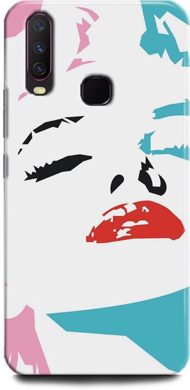 INDICRAFT Back Cover for Vivo Y15, Vivo 1901, Monroe, Printed  (Multicolor, Shock Proof, Pack of: 1)