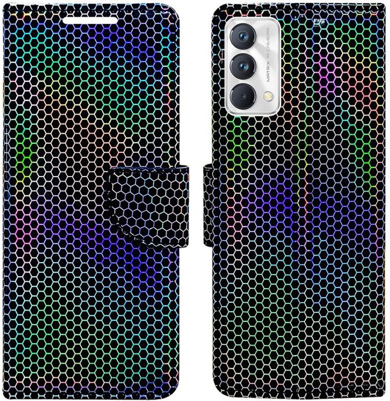AD Enterprises Flip Cover for Realme GT Master Edition ( World's first colour changing Flip Cover )  (Multicolor, Magnetic Case, Pack of: 1)
