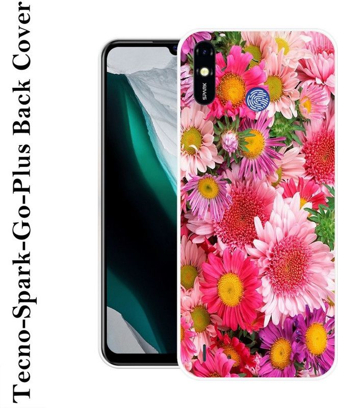 SHIVKUDI Back Cover for Tecno Spark Go Plus  (Multicolor, Silicon)