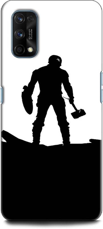 Afterglow Back Cover for Realme Narzo 30 Pro CAPTAIN AMERICA, AVENGERS, MARVEL, COMICS, SHEILD, SUPERHERO  (Multicolor, Shock Proof)