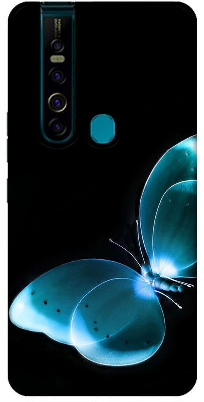 REALKING Back Cover for Tecno Camon 15 Pro  (Black, Blue, Grip Case, Silicon)