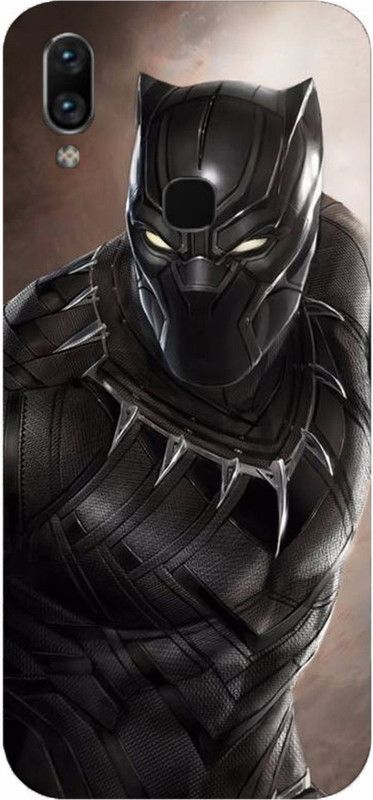 NDCOM Back Cover for VIVO Y91 Avengers End Game Black Panther Printed  (Multicolor, Hard Case, Pack of: 1)