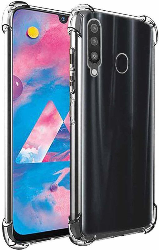 S-Softline Bumper Case for Samsung Galaxy M30  (Transparent, Grip Case)