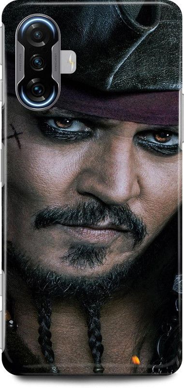 play fast Back Cover for POCO F3 GT JACK, SPARROW, PIRATES, OF, THE, CARIBBEAN  (Grey, Hard Case, Pack of: 1)