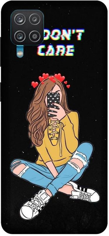 Vinsmoke Back Cover for Samsung M12 Girls Cover, Cute, Aesthetic, Shoes  (Multicolor, Shock Proof, Pack of: 1)