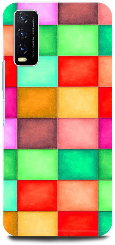 play fast Back Cover for Vivo Y20G, v2065 COLORFUL, DESIGN, ART, ABSTRACT, ART  (Multicolor, Hard Case, Pack of: 1)