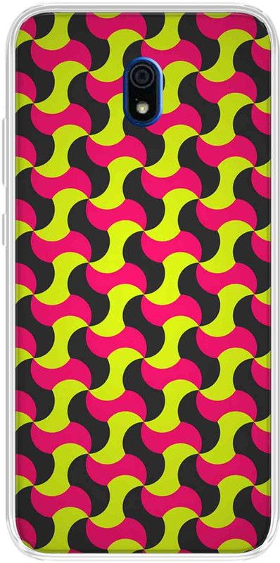 CaseRepublic Back Cover for Mi Redmi 8A  (Multicolor, Silicon, Pack of: 1)