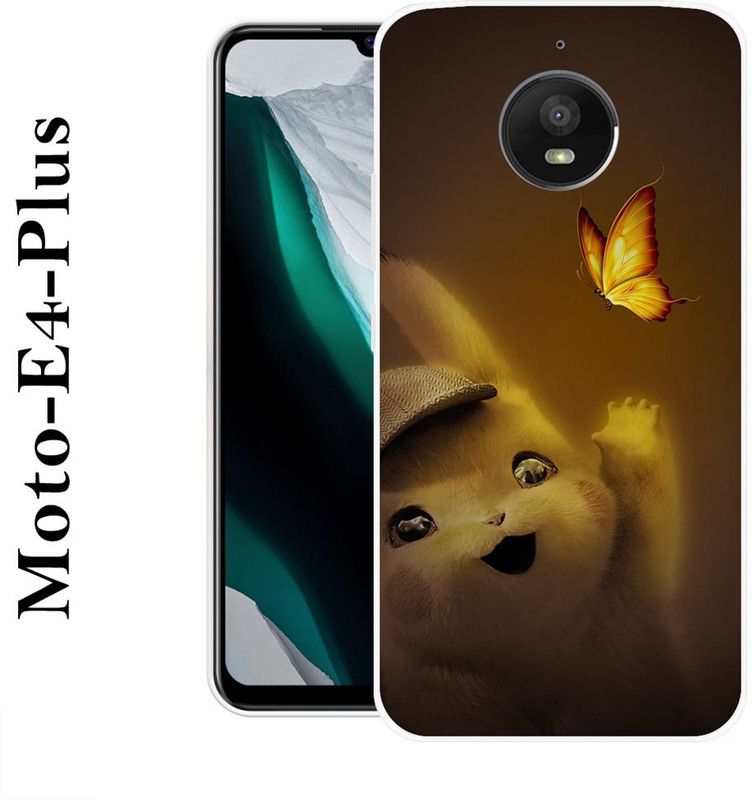 Sswastik Back Cover for Motorola Moto E4 Plus  (Multicolor, Silicon)