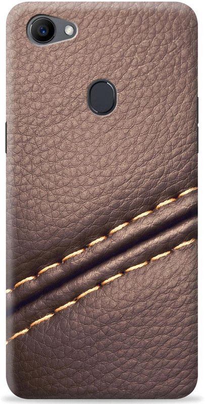 Crafter Back Cover for OPPO F7  (Brown, Shock Proof, Pack of: 1)