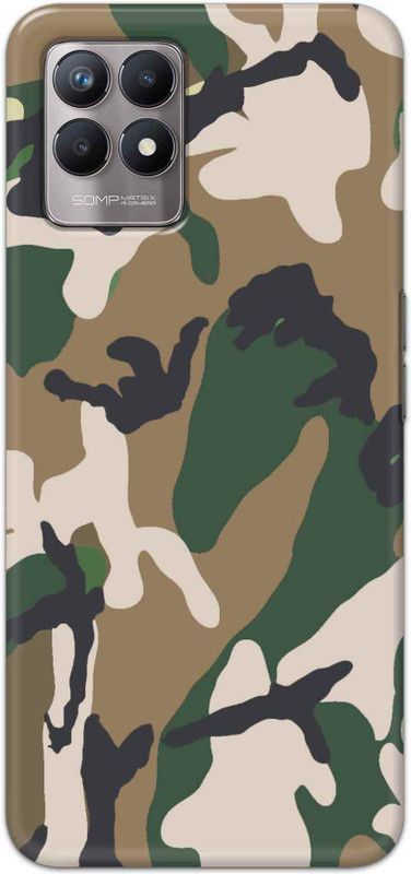Casemaker Back Cover for Realme 8i  (Multicolor, Hard Case, Pack of: 1)