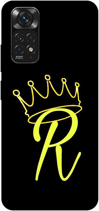 THE NARAYANA COLLECTIONS Back Cover for REDMI NOTE 11s-R,LOVE,LATTER,ALPHABET,DESIGN  (Multicolor, Hard Case, Pack of: 1)