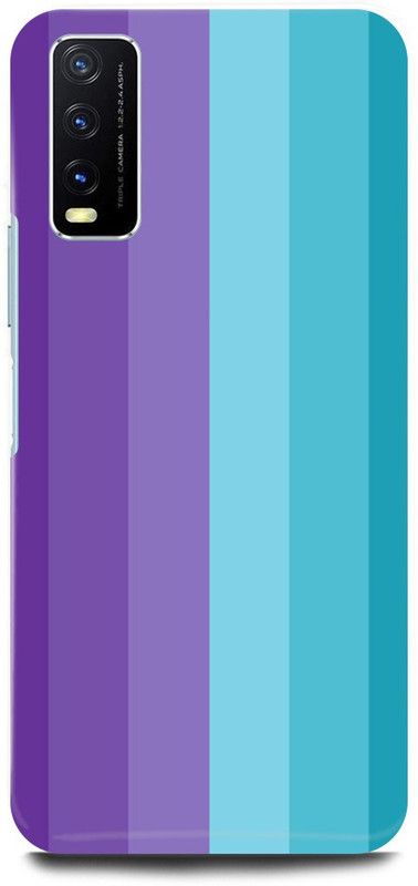 play fast Back Cover for Vivo Y12G, V2068 RAINBOW, COLORFUL, ABSTRACT, ART  (Multicolor, Hard Case, Pack of: 1)