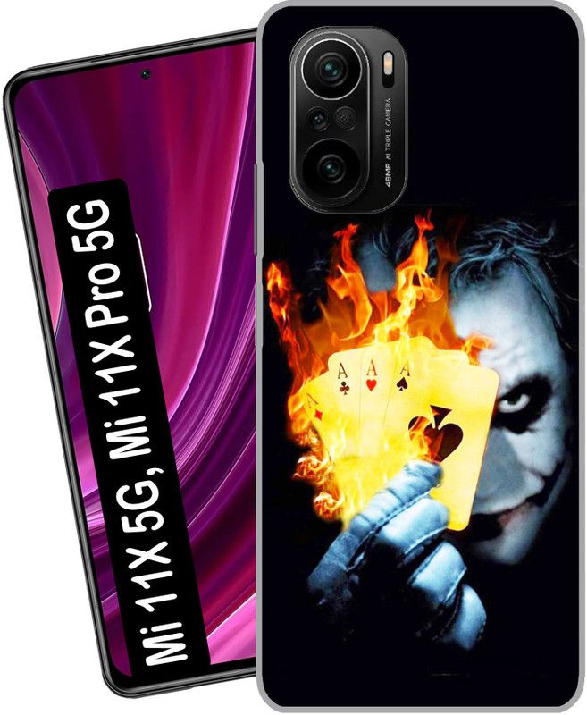 kudia Back Cover for Mi 11X Pro 5G, Xiaomi Mi 11X Pro, Mi 11X 5G, M2012K11I, M2012K11AI  (Multicolor, Dual Protection, Silicon, Pack of: 1)