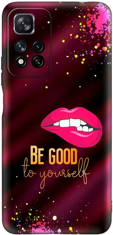 PrintWoodies Back Cover for Mi 11i  (Multicolor)
