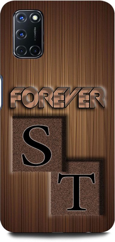 INTELLIZE Back Cover for OPPO A52  (Brown, Hard Case, Pack of: 1)