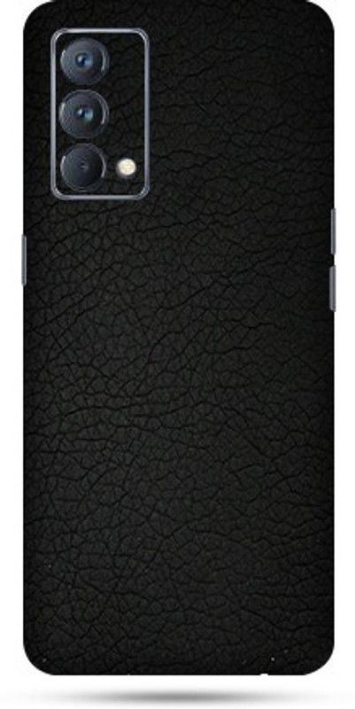 OggyBaba realme gt master edition Mobile Skin  (Coal Black Leather Skin Matte Finish)