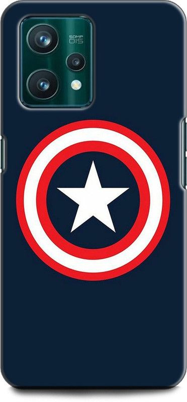 Dronk Back Cover for Realme 9 Pro+ 5G, RMX3392 CAPTAIN AMERICA, SUPERHERO, SHIELD, AVENGERS, MARVAL, COMIC  (Multicolor, Dual Protection, Pack of: 1)