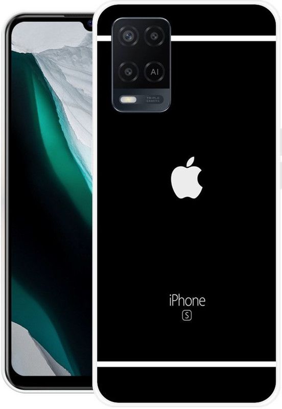 Ghanta Walaj Back Cover for OPPO A54  (Black, Flexible, Silicon, Pack of: 1)