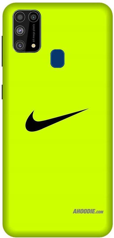Vinsmoke Back Cover for Samsung M31 Neon, Neon Cover, Nike logo  (Multicolor, Shock Proof, Pack of: 1)